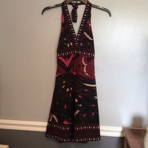BCBG halter dress